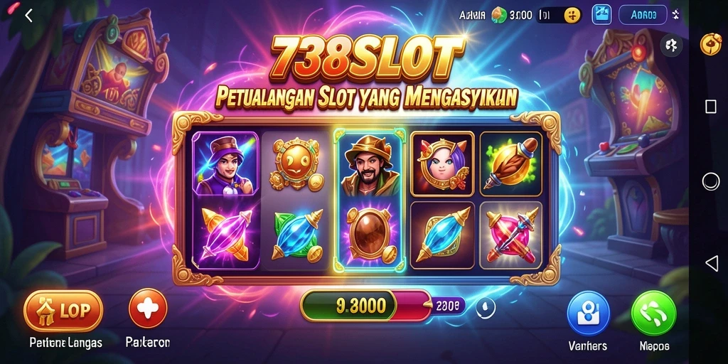 Gameplay seru dengan grafis menakjubkan dalam 738SLOT.