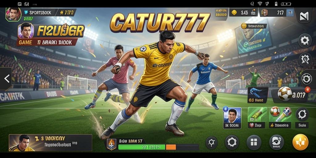 Screenshot utama CATUR777 menampilkan gameplay yang mendebarkan dalam Sportsbook.