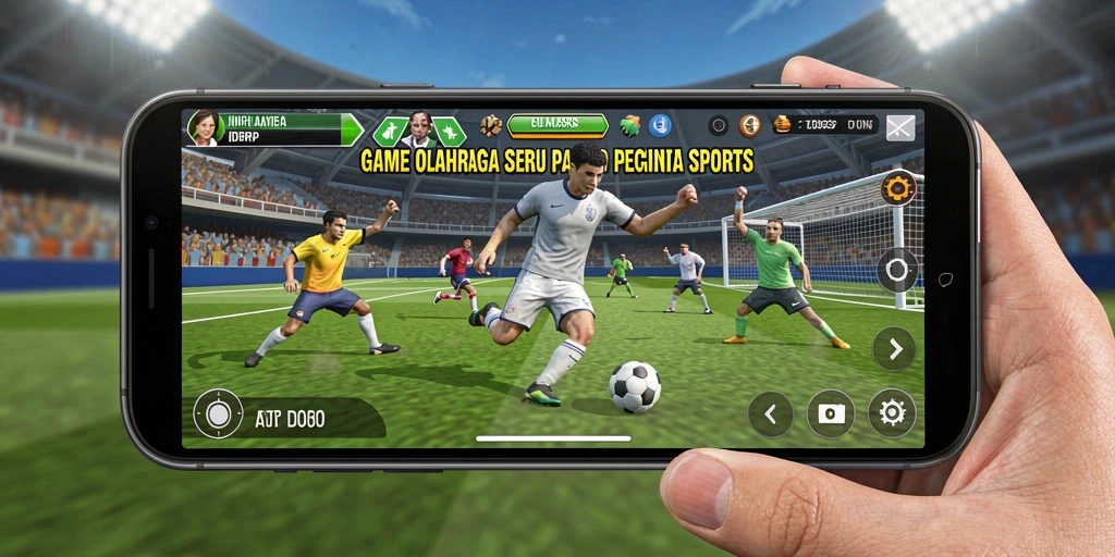 Screenshot IDRRP menampilkan aksi mendebarkan dalam permainan olahraga.
