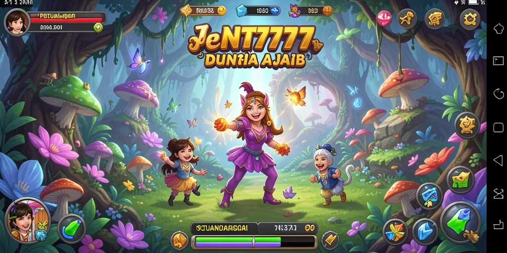 Screenshot gameplay JNT777 menampilkan karakter dalam petualangan penuh tantangan.