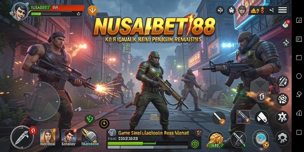 Tampilan gameplay NUSABET88 yang mengesankan dan imersif.