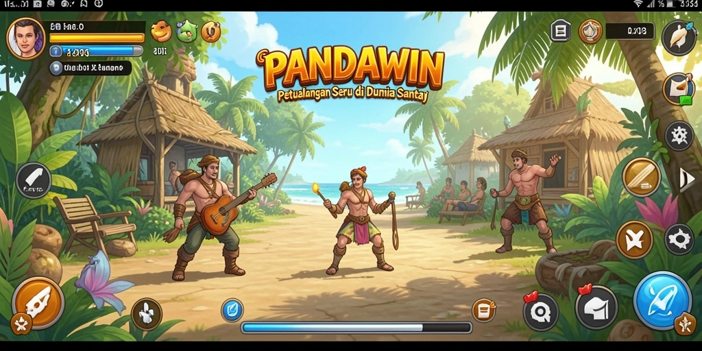 Tangkapan layar game PANDAWIN dengan gameplay mengasyikkan dan penuh warna.