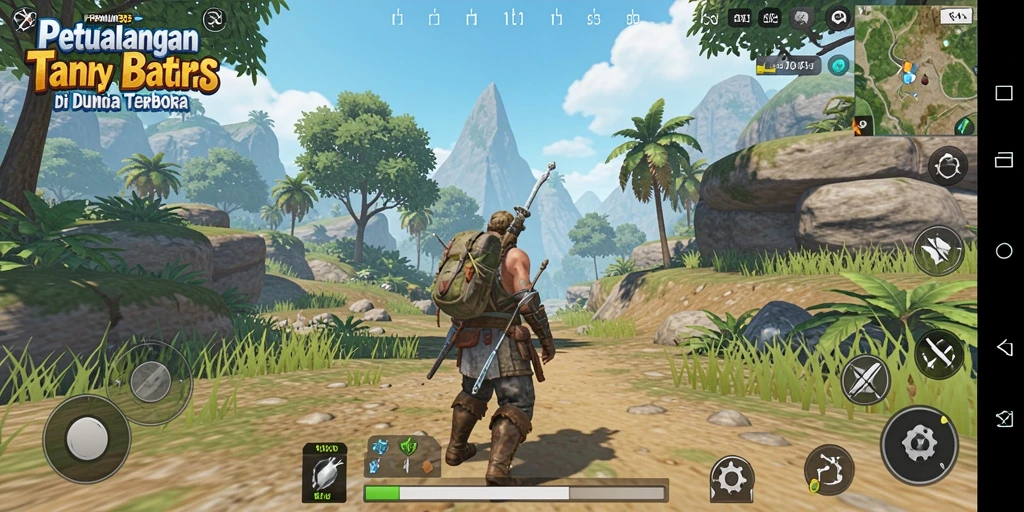 Tampilan gameplay yang menakjubkan di dunia terbuka PREMIUM303.