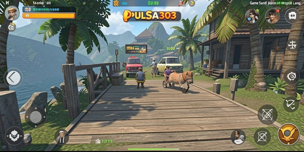 Tampilan gameplay menarik dari PULSA303 yang seru.