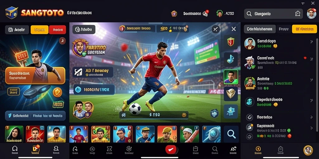 Tampilan gameplay SANGTOTO yang menarik dan interaktif.