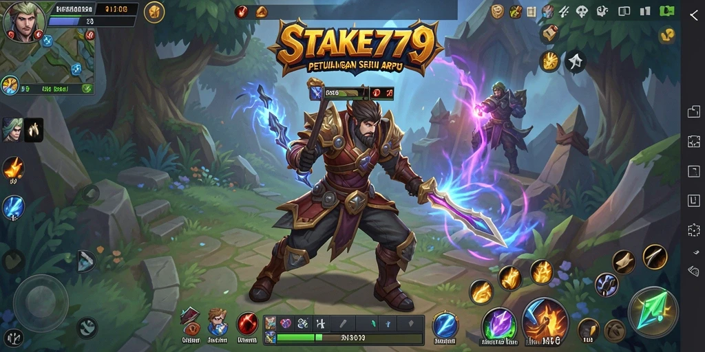 Screenshot gameplay STAKE779 menampilkan pertarungan seru dan dunia yang menarik.