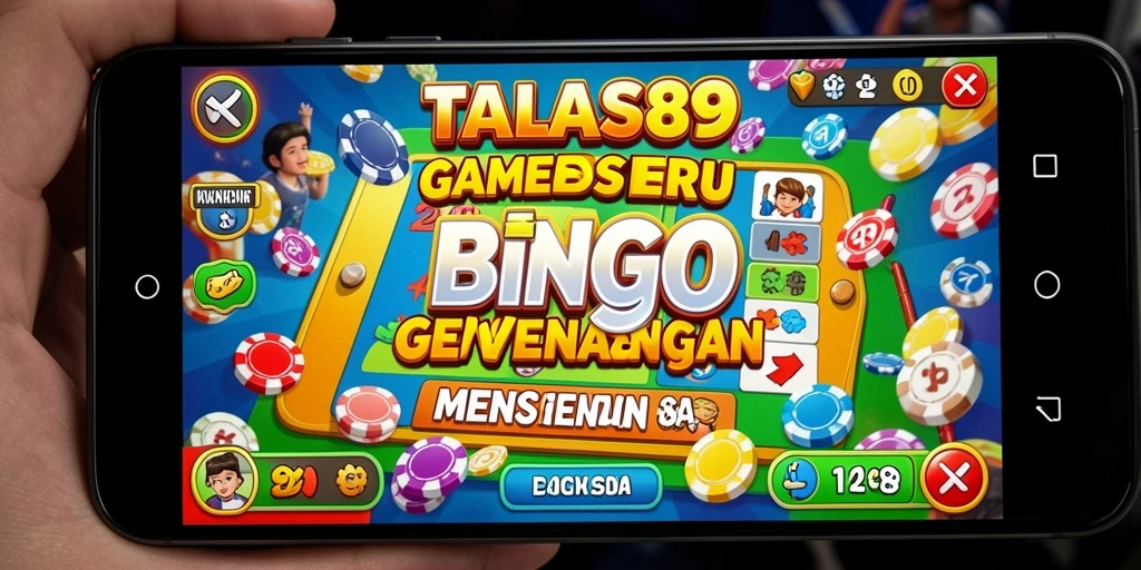 Tampilan gameplay TALAS89 yang mengasyikkan dalam permainan Bingo.